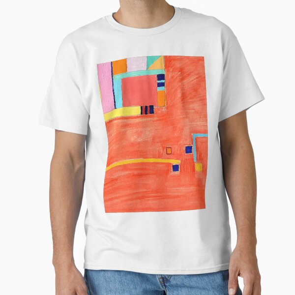 red abstract Classic T-Shirt