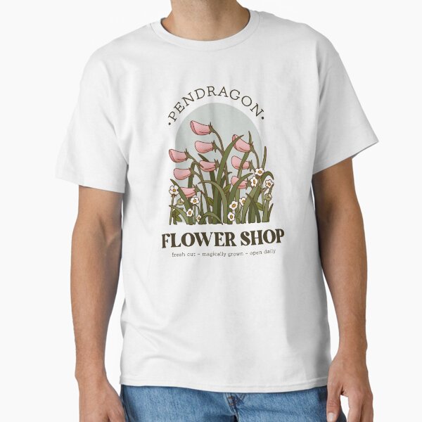 Pendragon Flower Shop - Howl's Moving Castle Inspired Design Classic T-Shirt