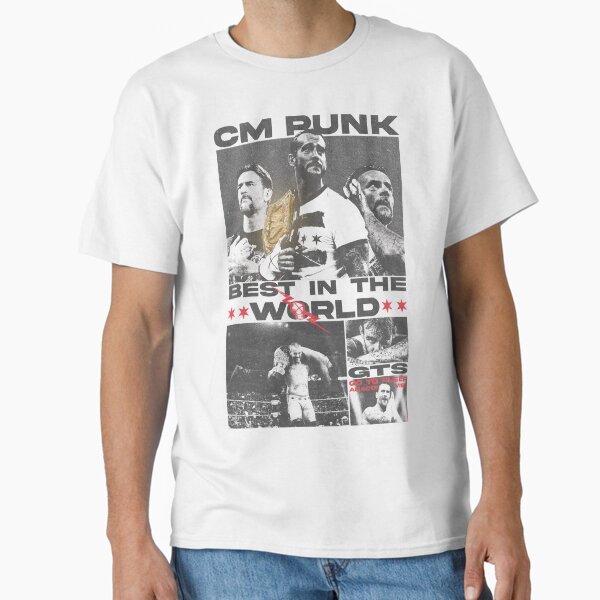 CM PUNK /// WWE Classic T-Shirt