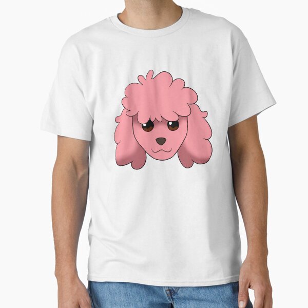 Pastel Red Poodle Classic T-Shirt