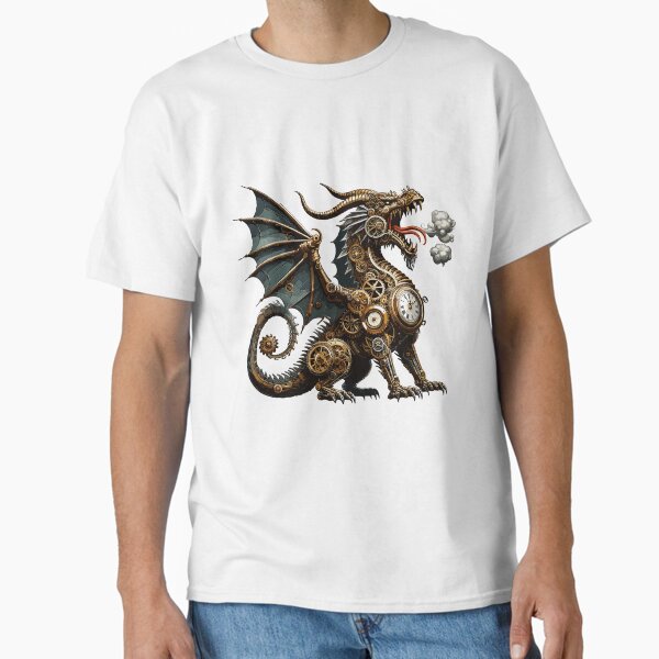Steampunk Dragon Classic T-Shirt