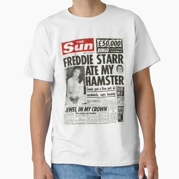Freddie Starr Ate My Hamster Classic T-Shirt