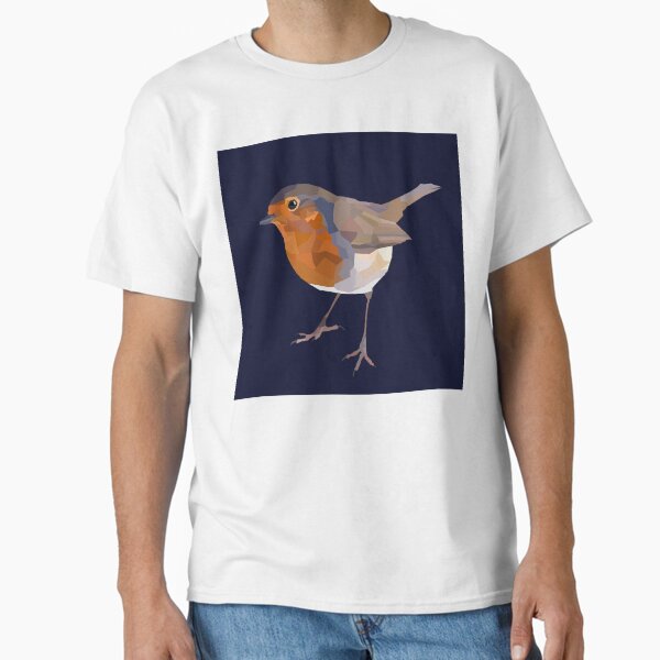 Robin red breast- (Erithacus rubecula)  Classic T-Shirt