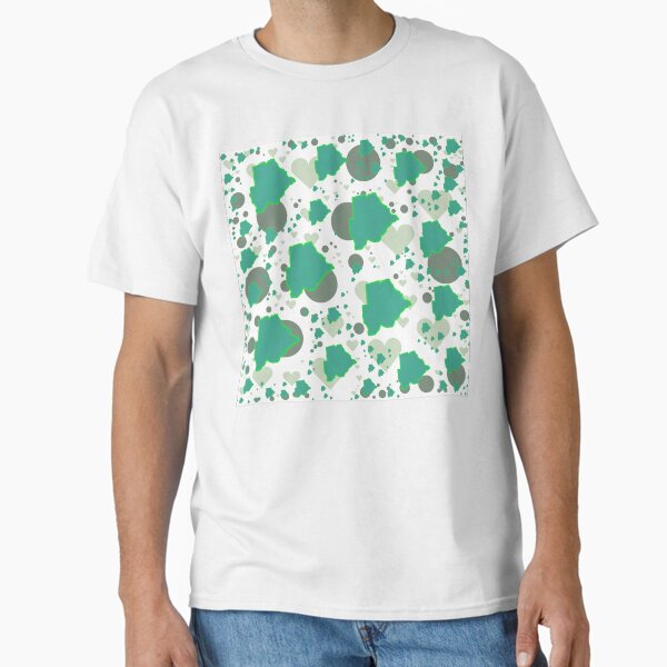 Botswana Montage With Country Shape Stars And Flag Overlays, Botswana Montage avec superposition de drapeaux et d'étoiles, Botswana Montaje con sobreimpresiones de bandera y estrellas en forma de paÃs Classic T-Shirt