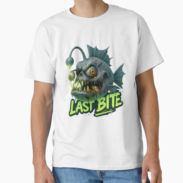 Abyssal Neon Predator Last Bite Classic T-Shirt