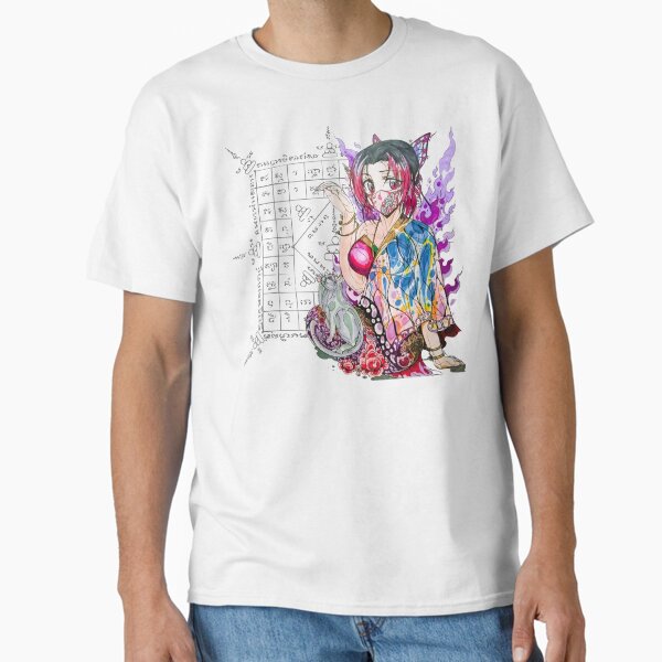 Aika Yumehime – Japanese Fortune Maiden with Sacred Yantra Blessing Classic T-Shirt