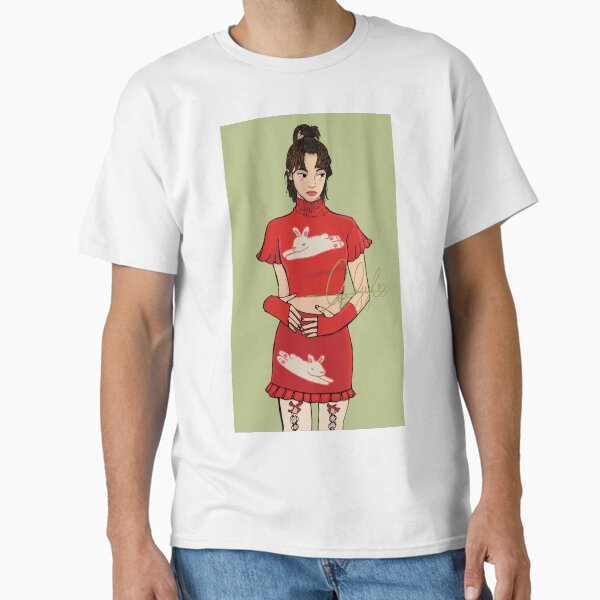 Red girl Classic T-Shirt