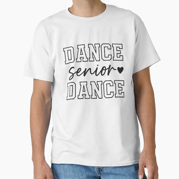 Dance Senior Vintage Lettering Design Classic T-Shirt