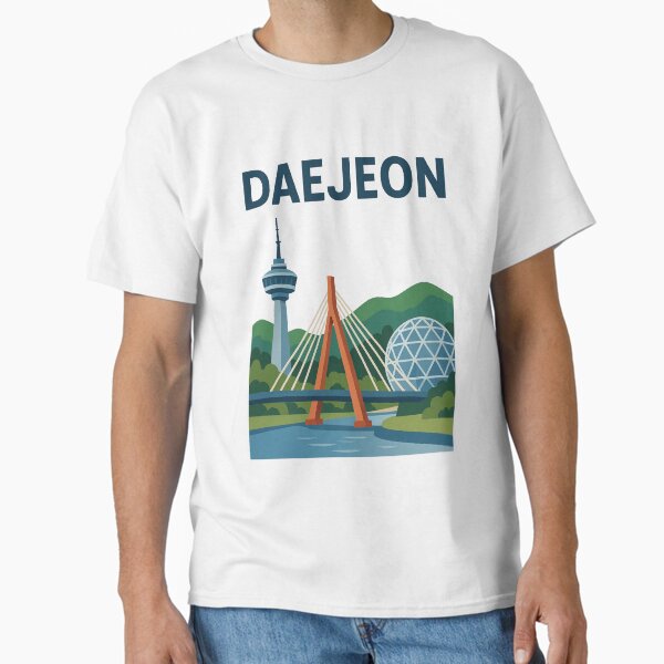 Daejeon City South Korea Classic T-Shirt