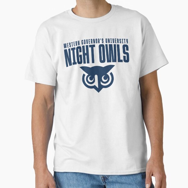 WGU - Western Governors University Night Owls - Blue Classic T-Shirt