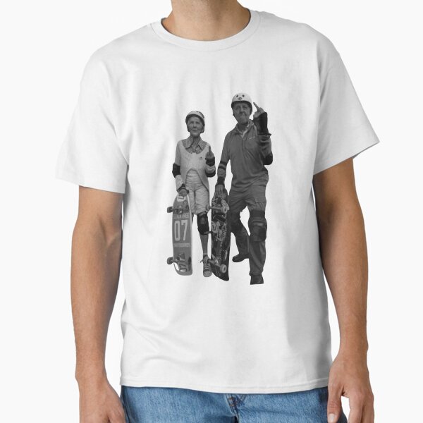Senior Skater Rebels – Anti-Age Skateboard Legends Classic T-Shirt