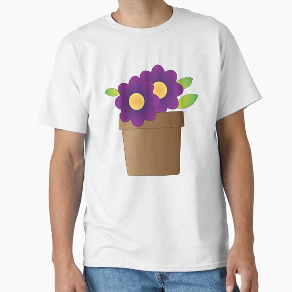 Purple Flower Classic T-Shirt