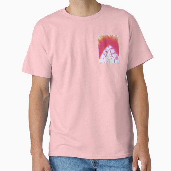 Tye dye hippy drawing also catholic inspired  Classic T-Shirt