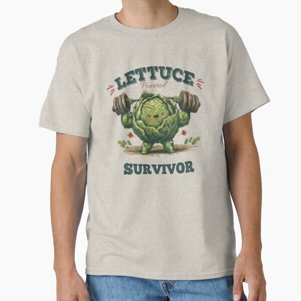 Lettuce-powered survivor Classic T-Shirt