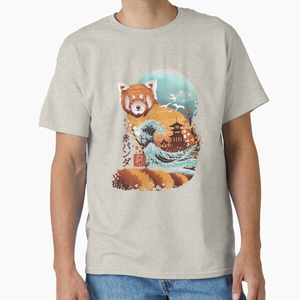 Ukiyo e Red Panda Classic T-Shirt