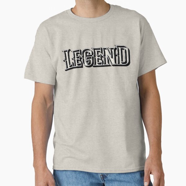 LEGEND – Structured typography in classic vintage style Classic T-Shirt