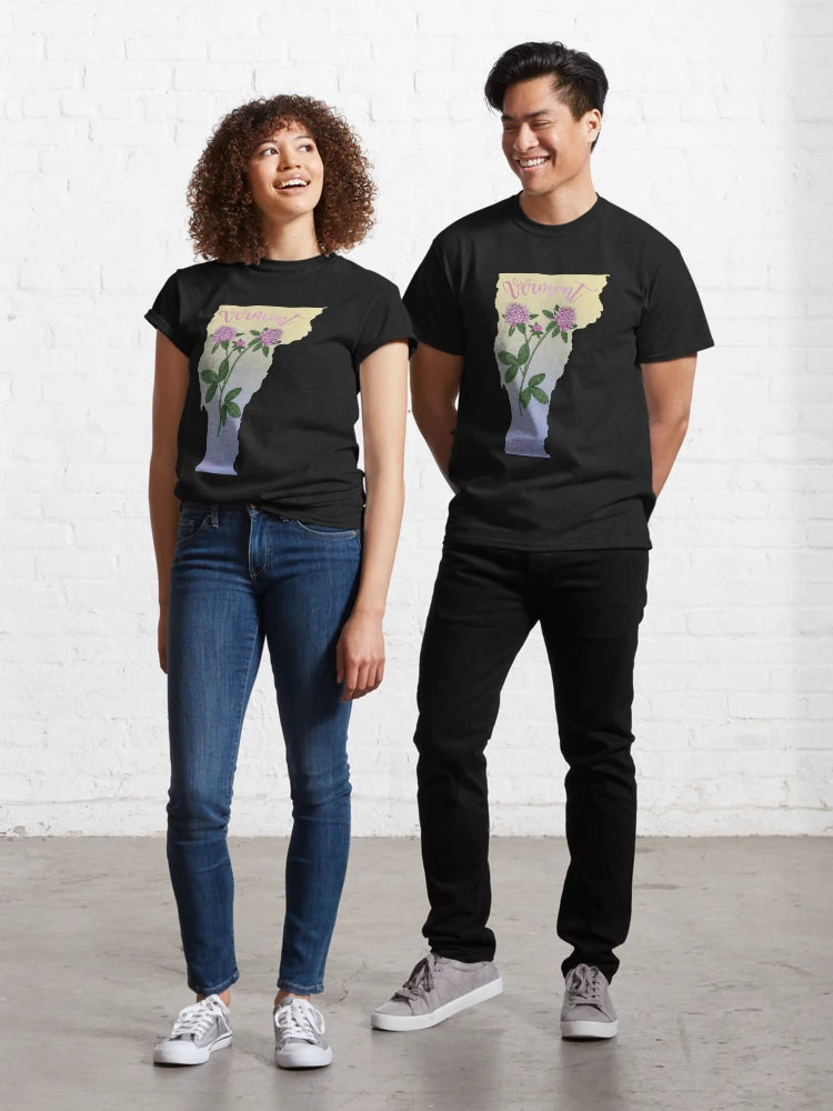 Vermont State Flower: Red Clover Classic T-Shirt