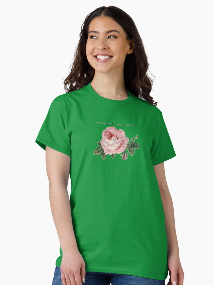 same lips red, same eyes blue Classic T-Shirt