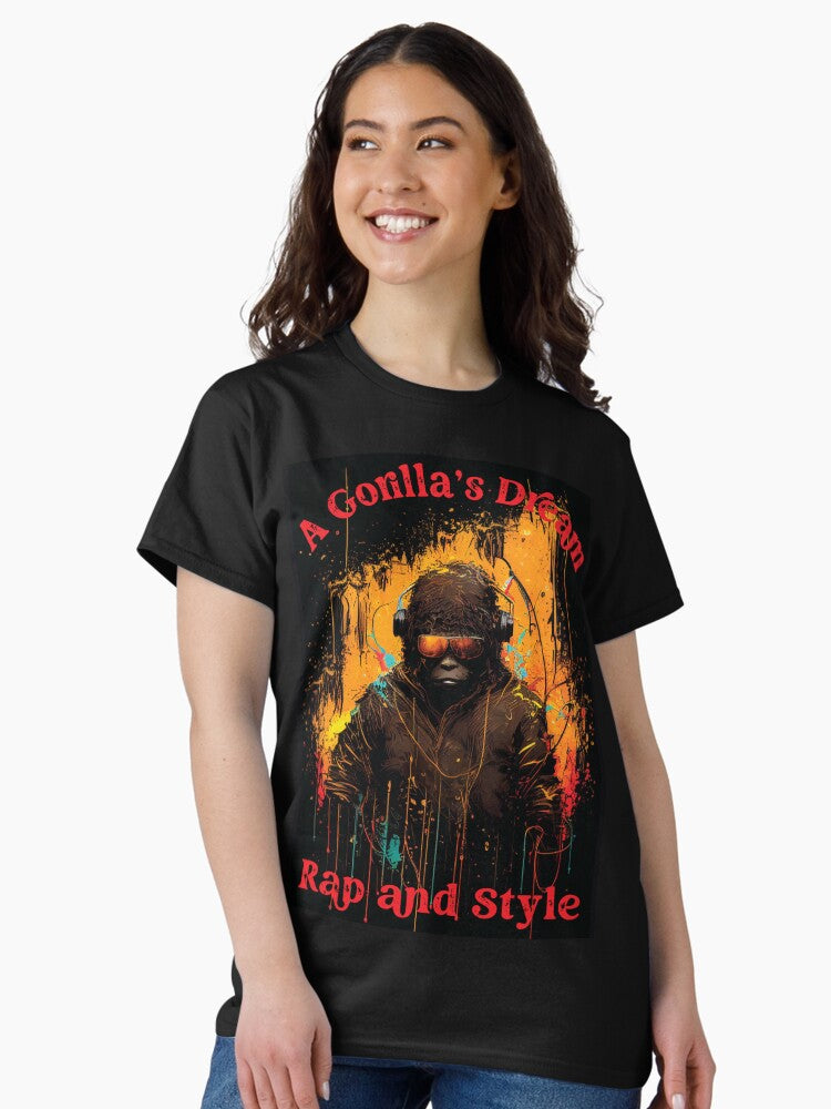A Gorilla's Dream, Rap and Style Street Drip T-Shirt-V 1 Classic T-Shirt