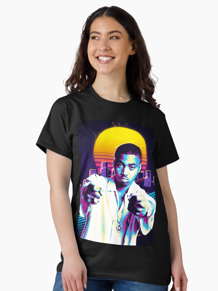 NAS Retro 80s Classic T-Shirt Style001
