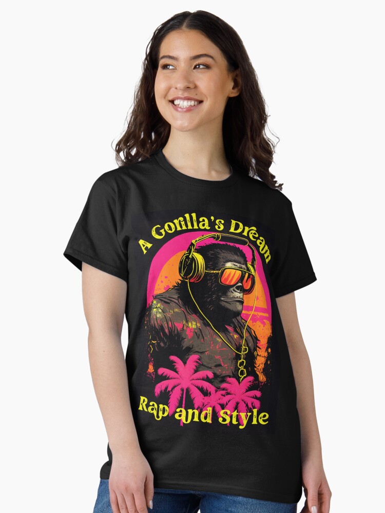 A Gorilla's Dream, Rap and Style Street Drip T-Shirt-V 3 Classic T-Shirt