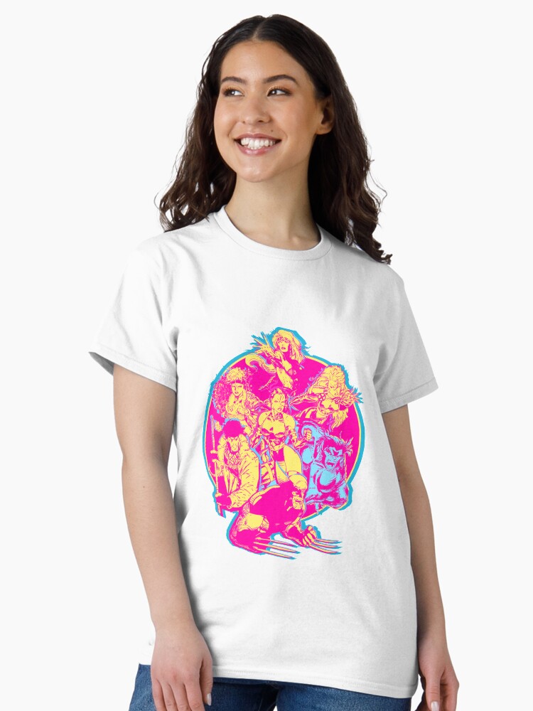 90’s Retro Jim Lee X-Men Group Classic T-Shirt