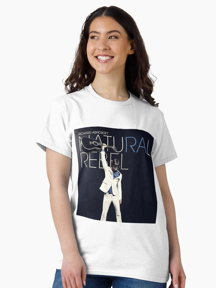Rock Most Trending Band Reunite Songwriter Guitar Drums English Singer Most Popular Richard Ashcroft Classic T-Shirt