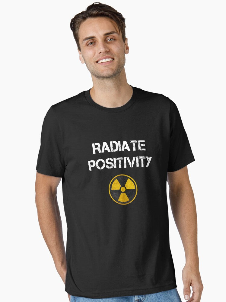 Radiate Positivity Radiologist Gift X-ray Radiology Tech Essential T-Shirt Style001