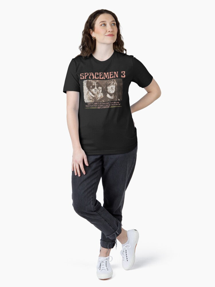Spácèmèn band 3 Vintage 1982 English rock Original Fan Design Artwork Essential T-Shirt