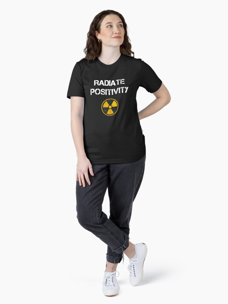 Radiate Positivity Radiologist Gift X-ray Radiology Tech Essential T-Shirt Style001