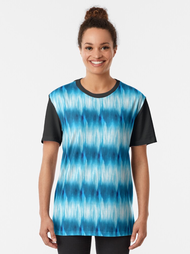 Blurred lines pattern Graphic T-Shirt Style005