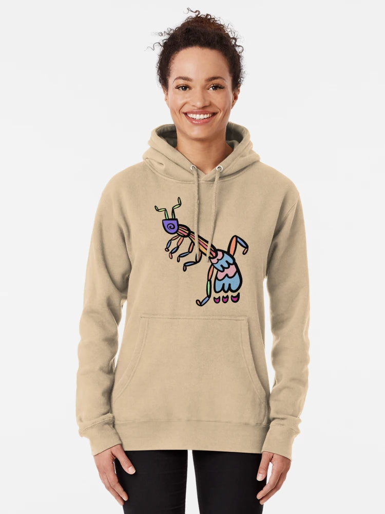Colorful Cute Praying Mantis Cartoon Classic T-Shirt