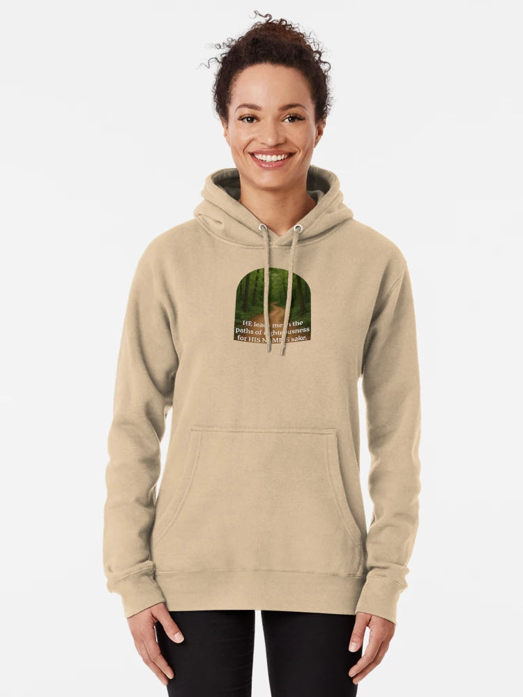 "Psalms 23:3b" Christian design template Classic T-Shirt