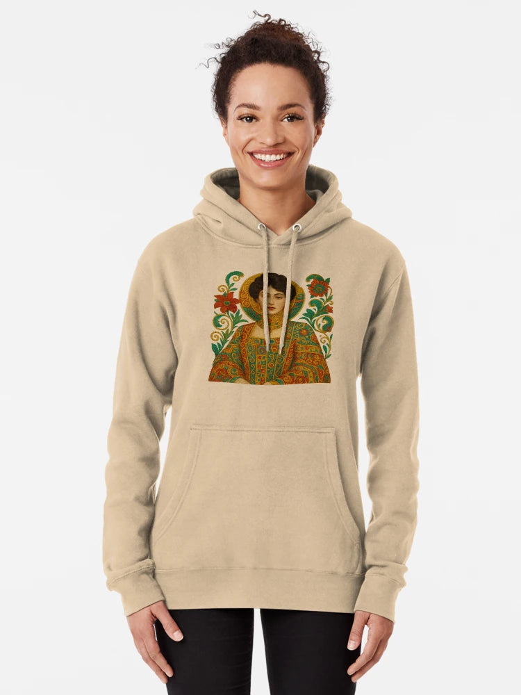 Golden Lady – Art Nouveau Portrait Inspired by Klimt Classic T-Shirt