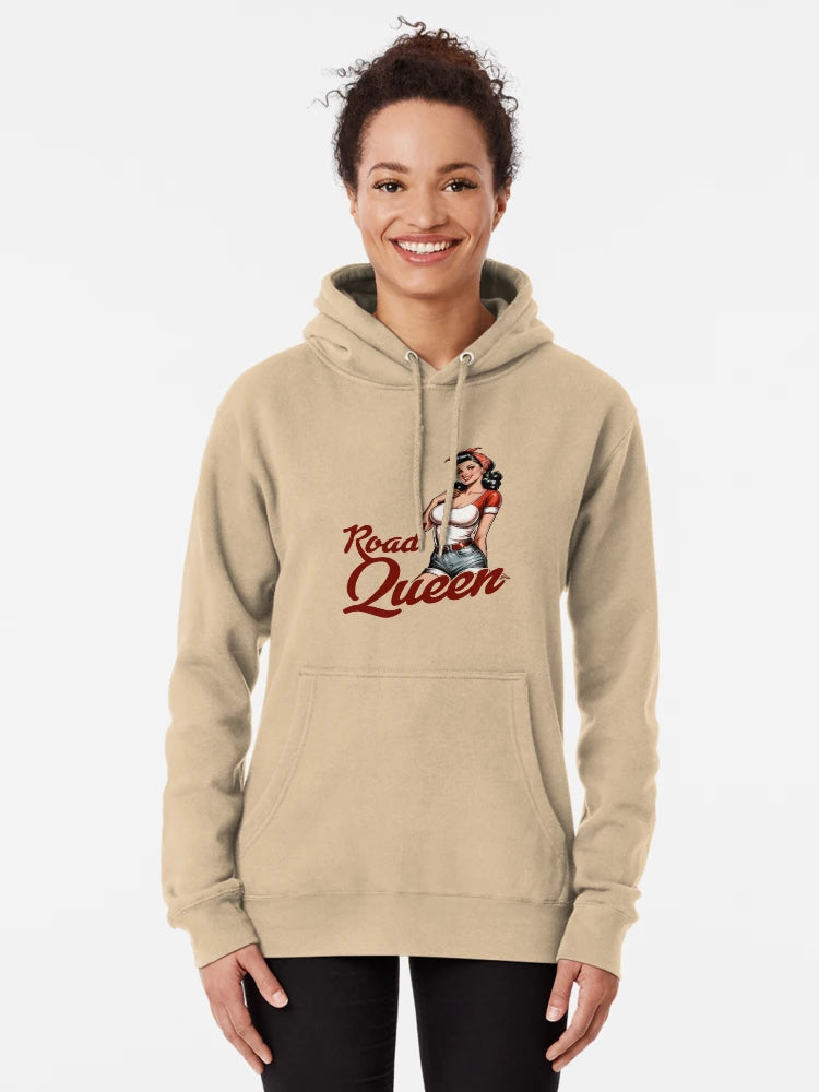 Classic Retro Pin Up Girl Road Queen T Shirt Classic T-Shirt