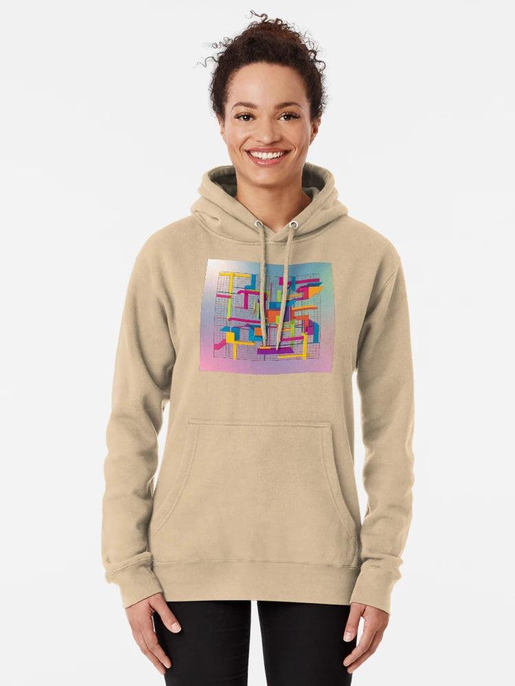 "Maze Craze – A Color Explosion in 3D" Classic T-Shirt