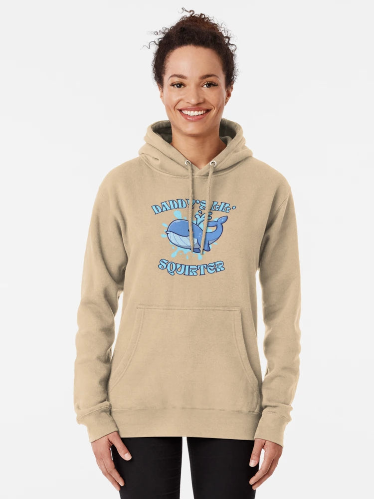 Daddy's Lil' Squirter Funny Joke Inappropriate Raunchy Adult Humor Hoodie Sarcastic Meme Gift Offensive Classic T-Shirt