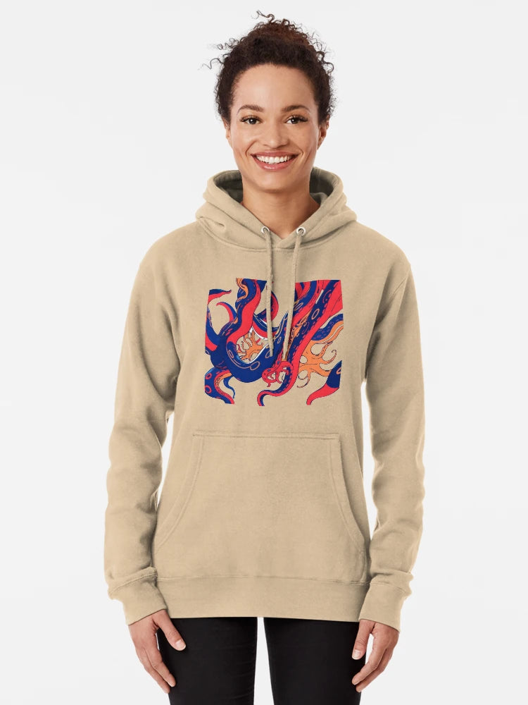 Red Blue Orange Celebration Joyful Festive Characters Colorful Classic T-Shirt