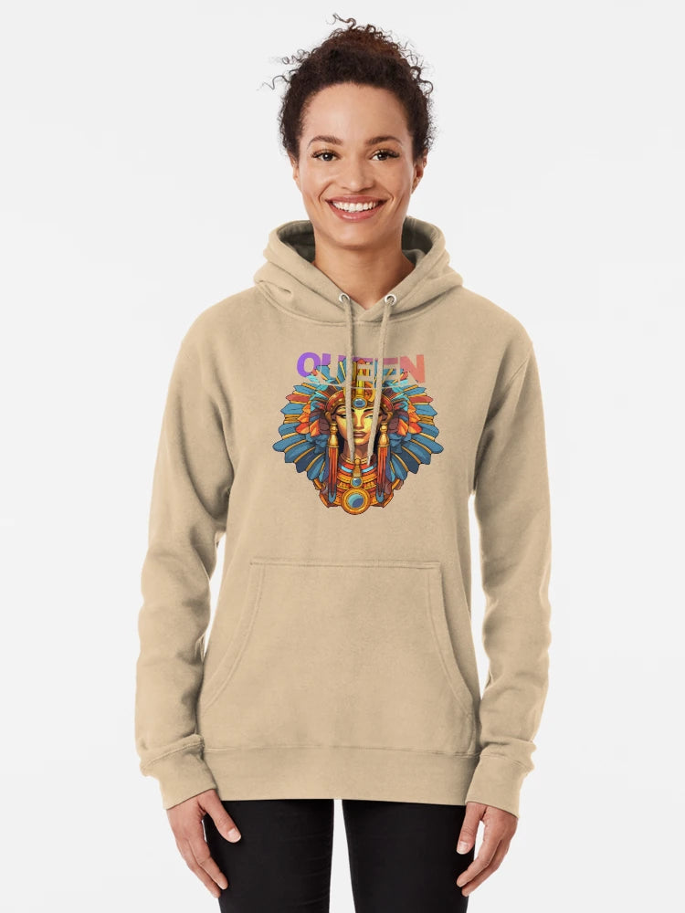 "Majestic Afro-Egyptian Queen – Bold Tribal Royalty Art" Classic T-Shirt