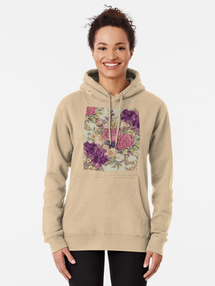 Antique Flower Bouquet Pattern Classic T-Shirt