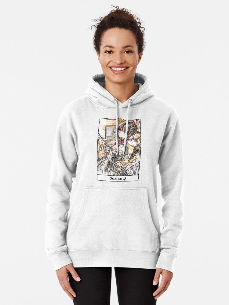 Sushang Tarot Style Pullover Hoodie