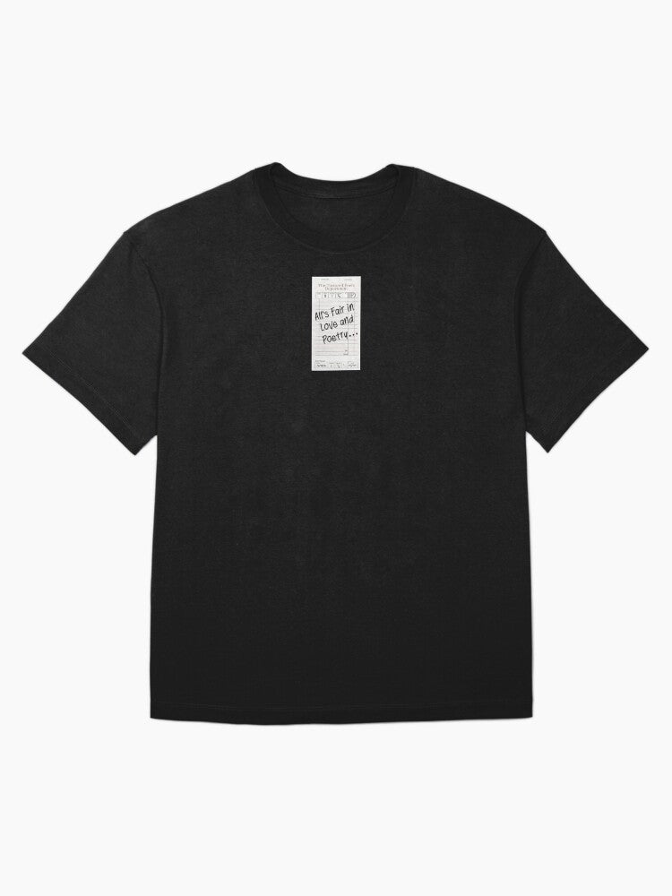 The Tortured Poets Department guest check Oversized T-Shirt Style001