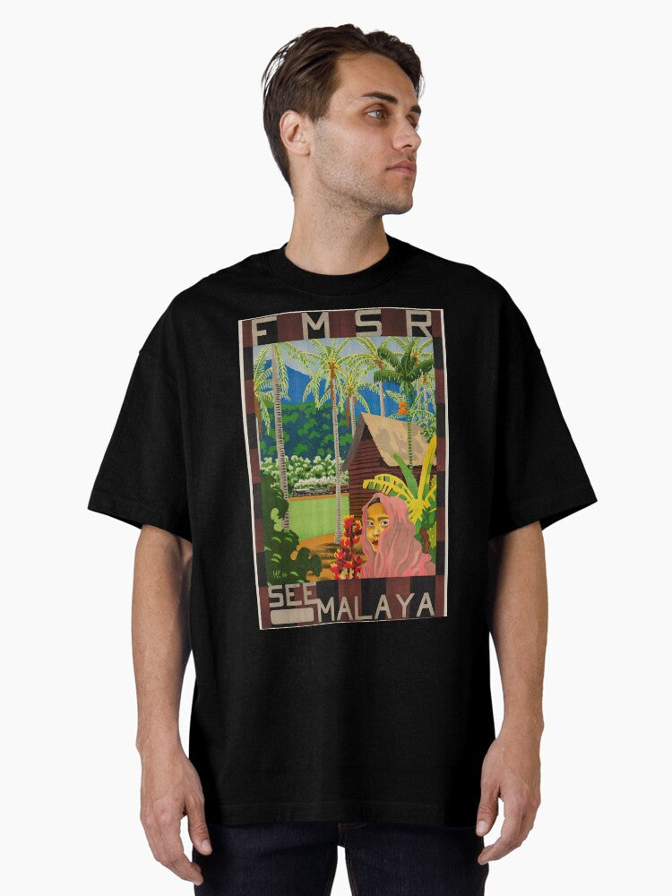 retro See Malaya Oversized T-Shirt