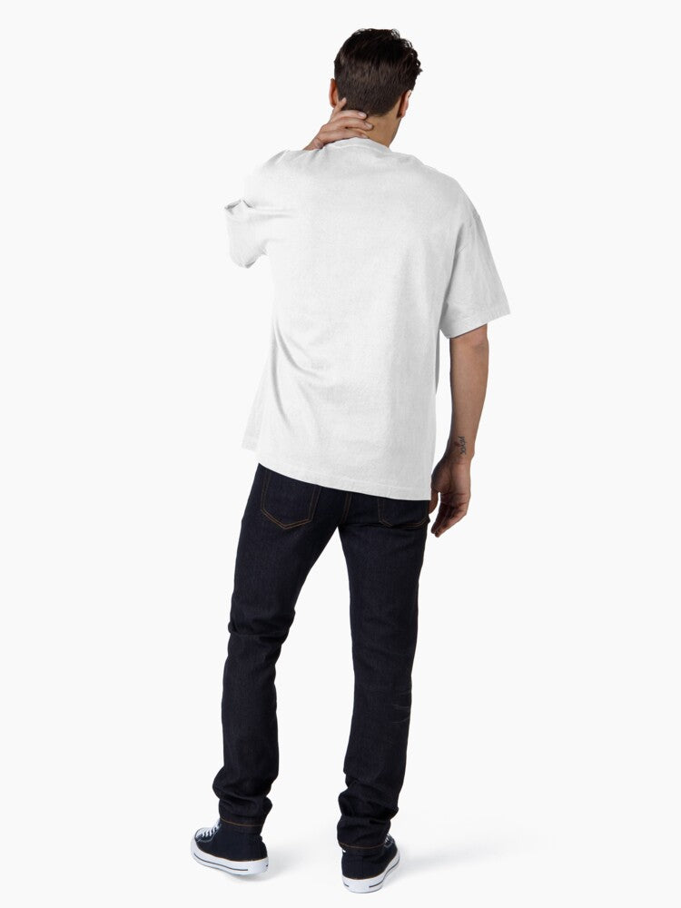 Graphic Retro Kaleidoscope: Symmetrical Shapes in a Color Palette Oversized T-Shirt Style009
