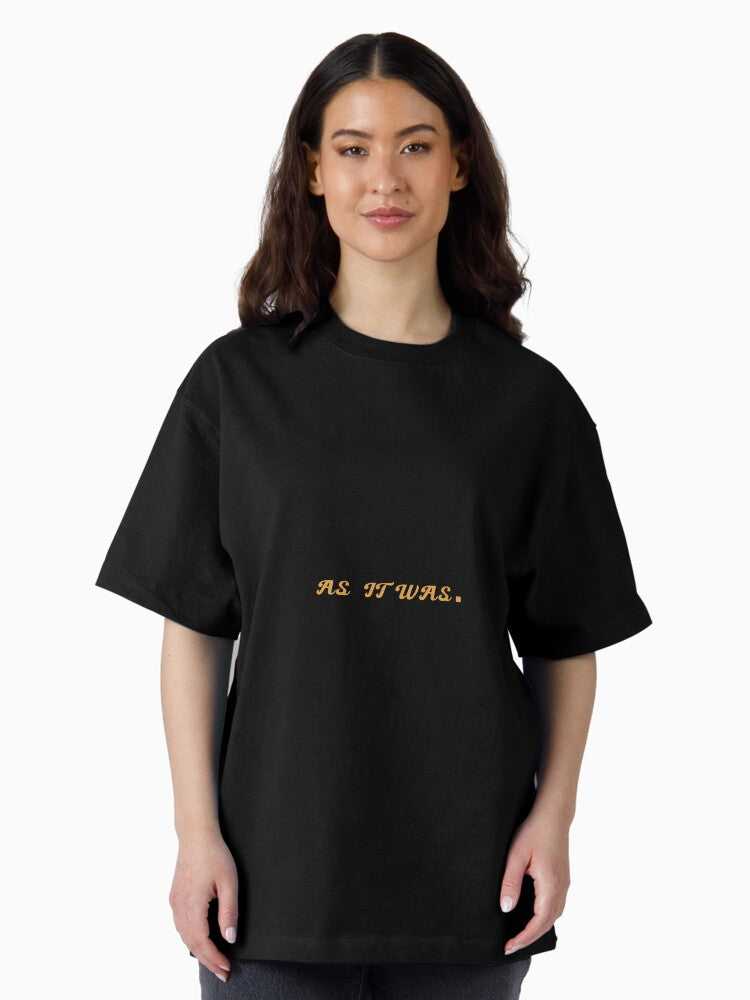As it was retro yellow Oversized T-Shirt