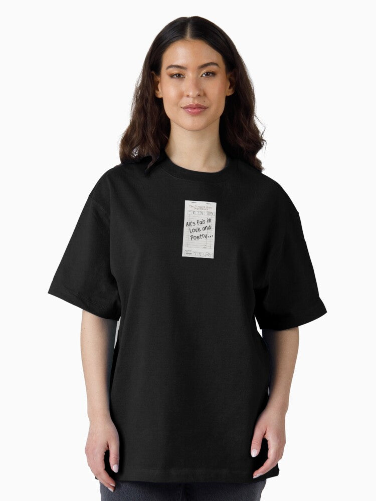 The Tortured Poets Department guest check Oversized T-Shirt Style001