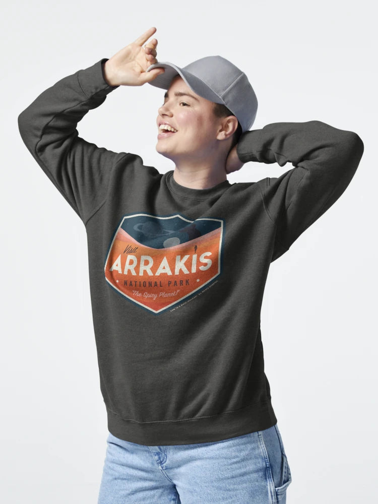 Visit Arrakis – The Spicy Planet! – Vintage National Park Travel badge Classic T-Shirt