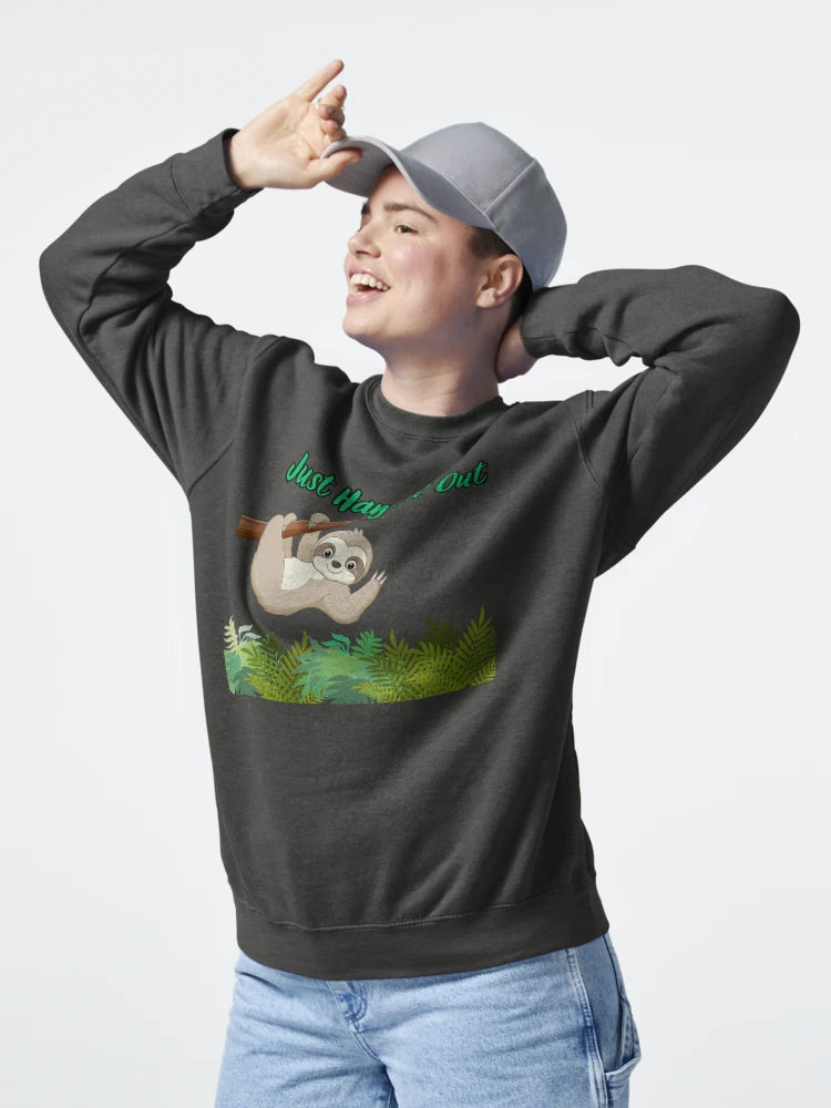 Just Hangin' Out – Chill & Playful Sloth-Inspired Design Classic T-Shirt