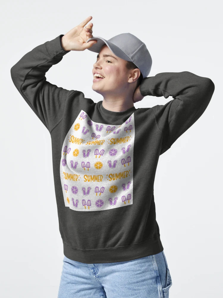Reynolds fun presents purple and orange summer pattern Classic T-Shirt