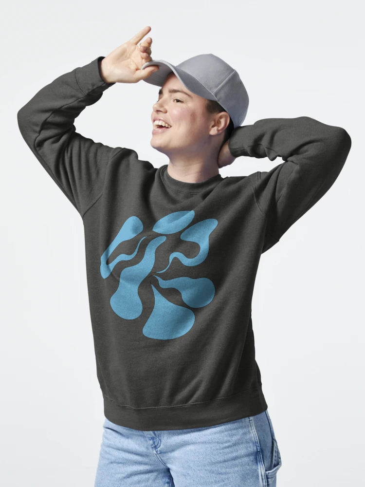 Drippy Blue Figure Classic T-Shirt